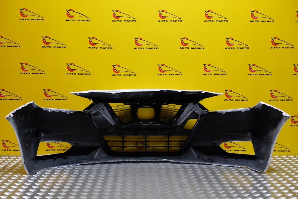 фото №8, Nissan versa 2020 21 бампер перед решітка радіатора хром usa