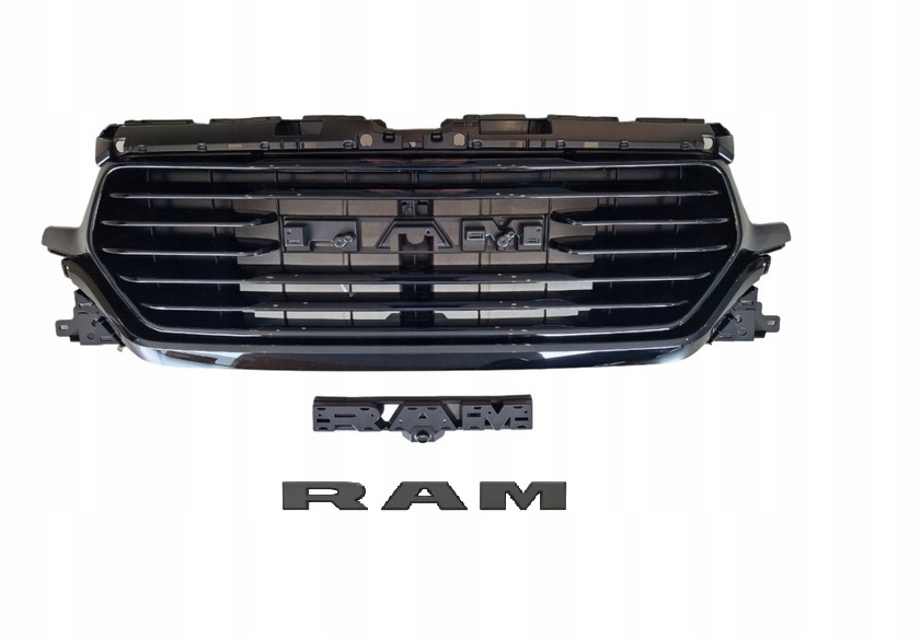 Купити Dodge ram 1500 2019-2024 решітка  решітка радіатора чорний блиск longhorn limited