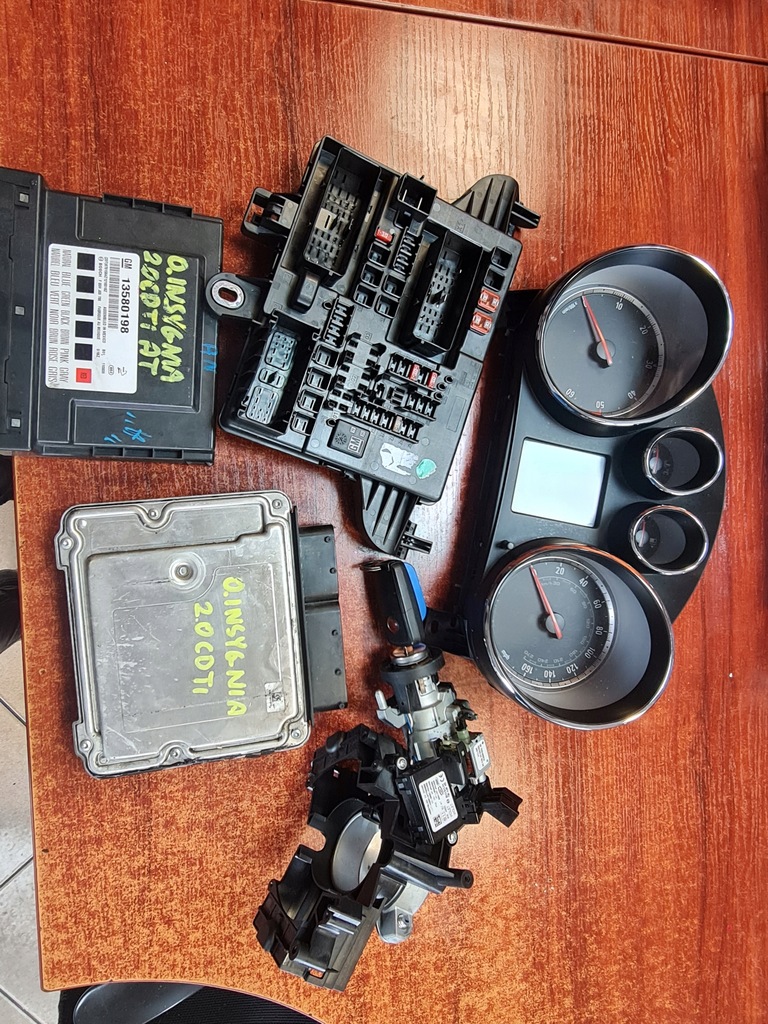 фото №1, Набір імобілайзер стартовий бортовий комп'ютер opel insignia 2.0cdt