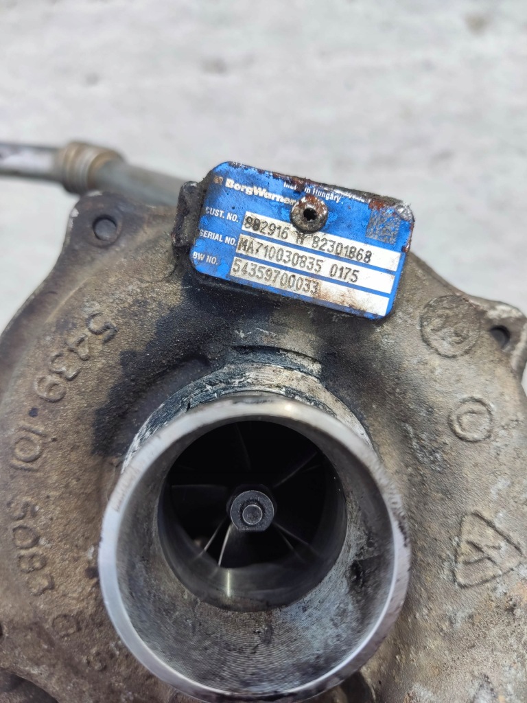 фото №3, Турбина турбонагнетатель renault kangoo 1,5dci