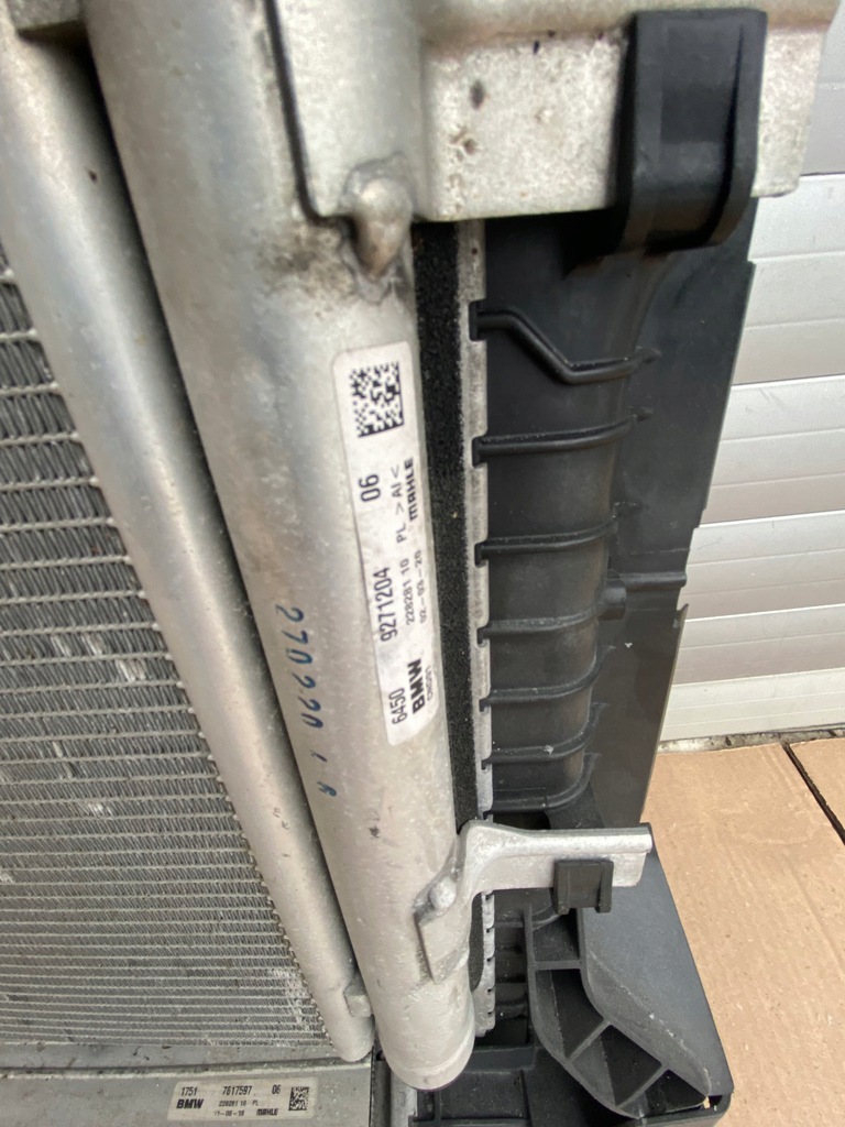 фото №7, Bmw x1 f48 x2 f39 mini f55 комплект радіатор вентилятор 7617609 8645783 org