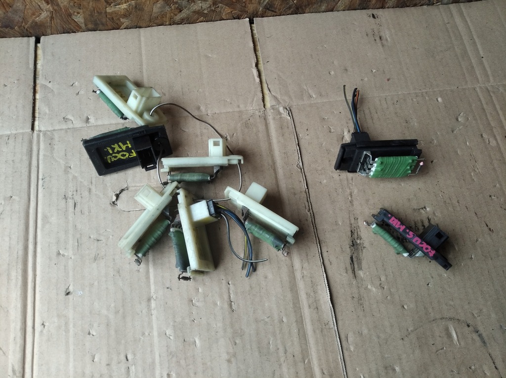 фото №1, Резистор резистор вентилятор повітря ford focus mk 1