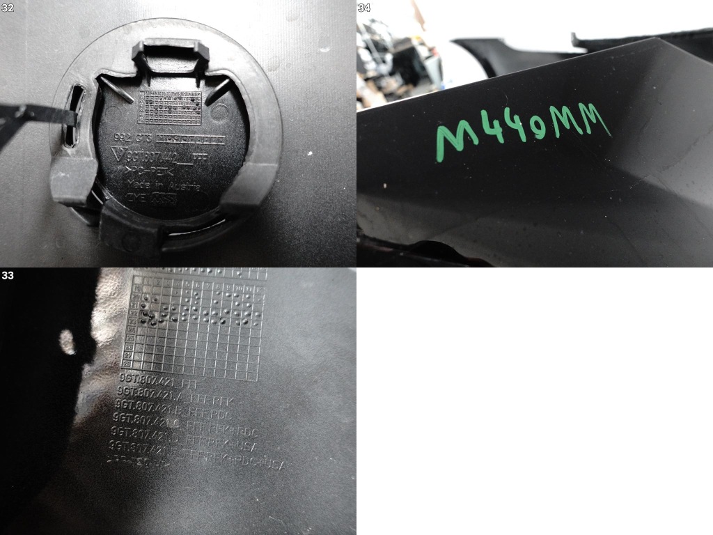 фото №15, Porsche 911 992 gt3 9gt 21- бампер бампер задня 9gt807421 pdc