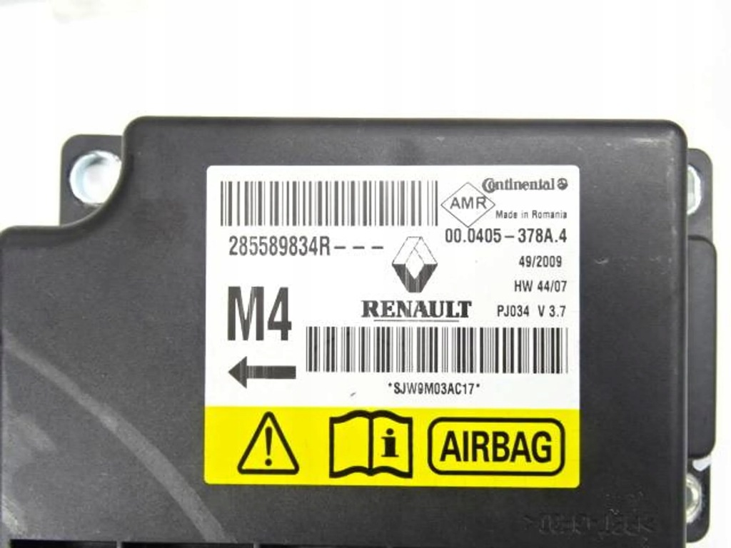 фото №6, Подушки безпеки ремені kpl. renault scenic iii