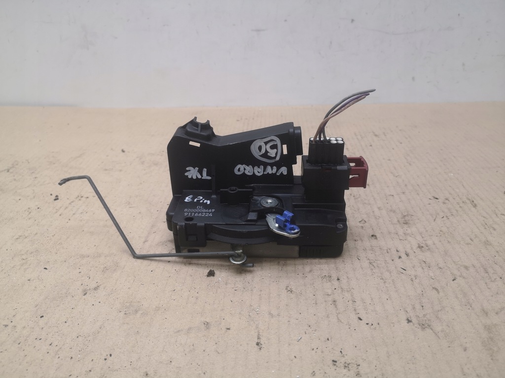 фото №1, Замок дверь сдвижные левый bok 8 pin opel vivaro a renault trafic ii lift