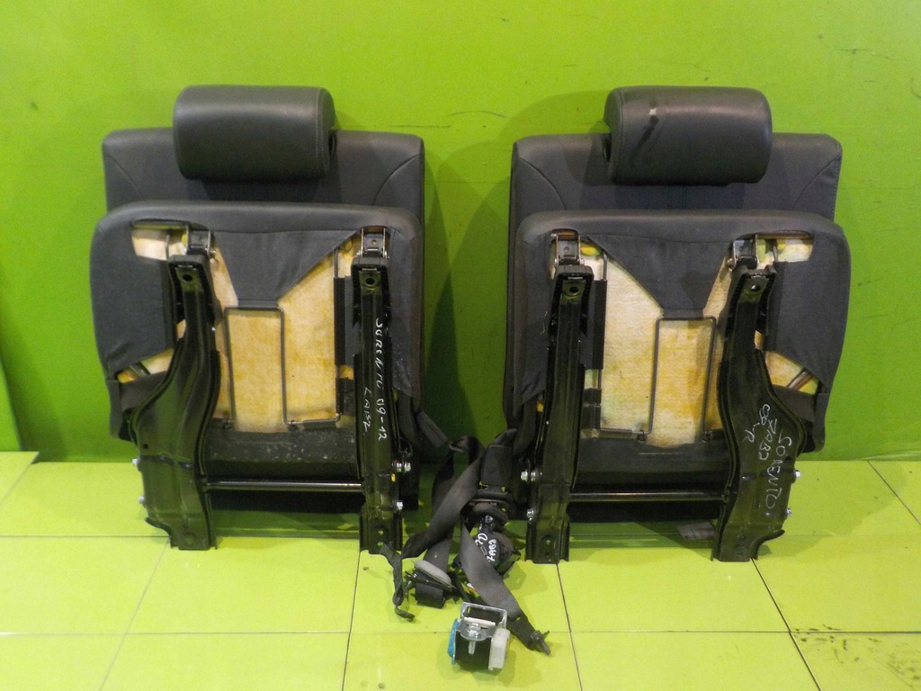 фото №11, Kia sorento ii 12r сиденья 3 ряд с ремни