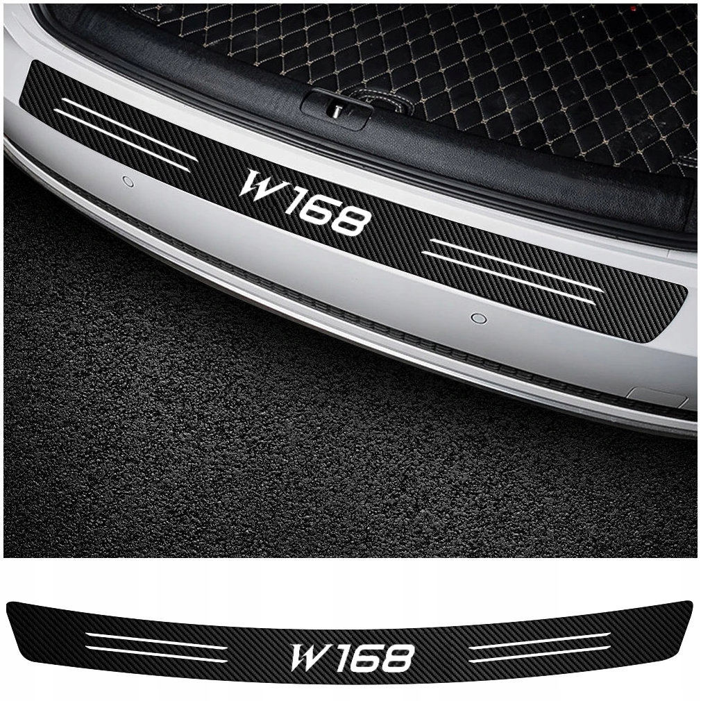Купить Наклейка пленка защитная бампер mercedes a w168