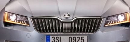 фото №2, Оригінал заглушка радара решітка skoda superb iii