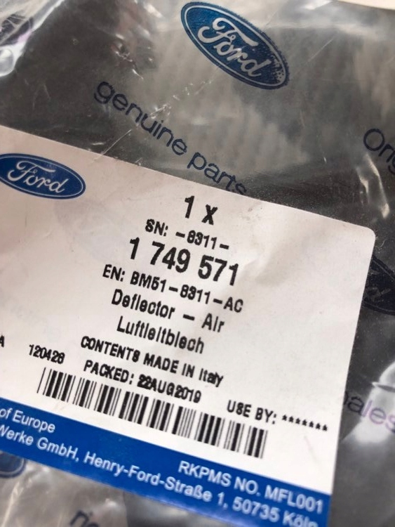 фото №7, Bm51-8311-a воздуховод воздуха ford focus mk 3