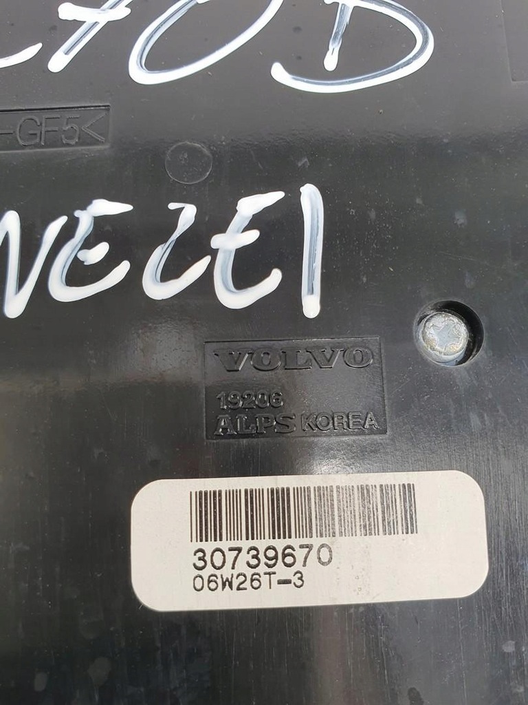 фото №7, Панель управление обдув радио volvo c70 ii 30739670