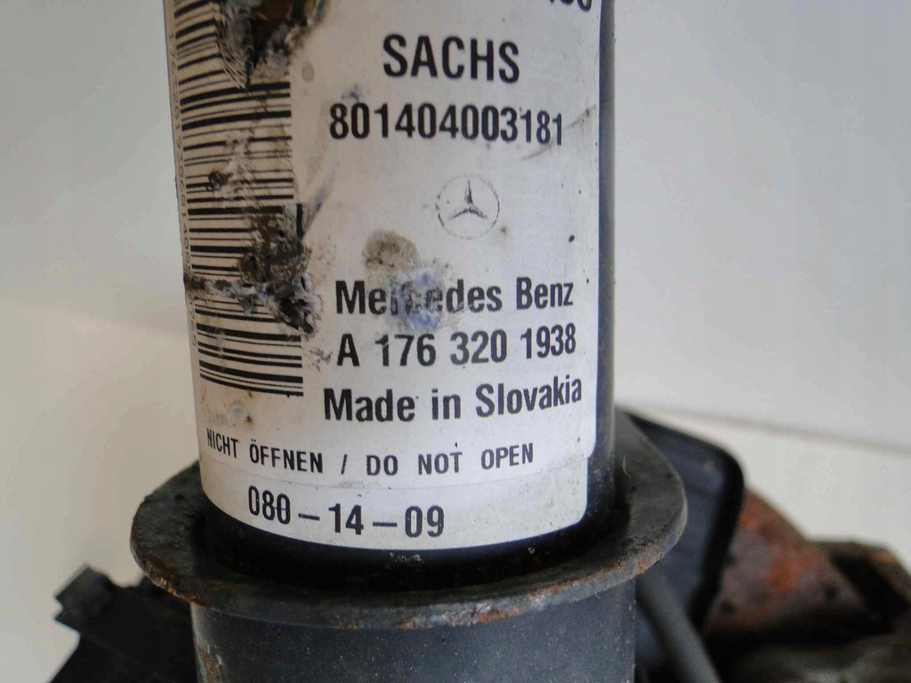 фото №10, A w176 176 поворотный кулак передняя левая амортизатор