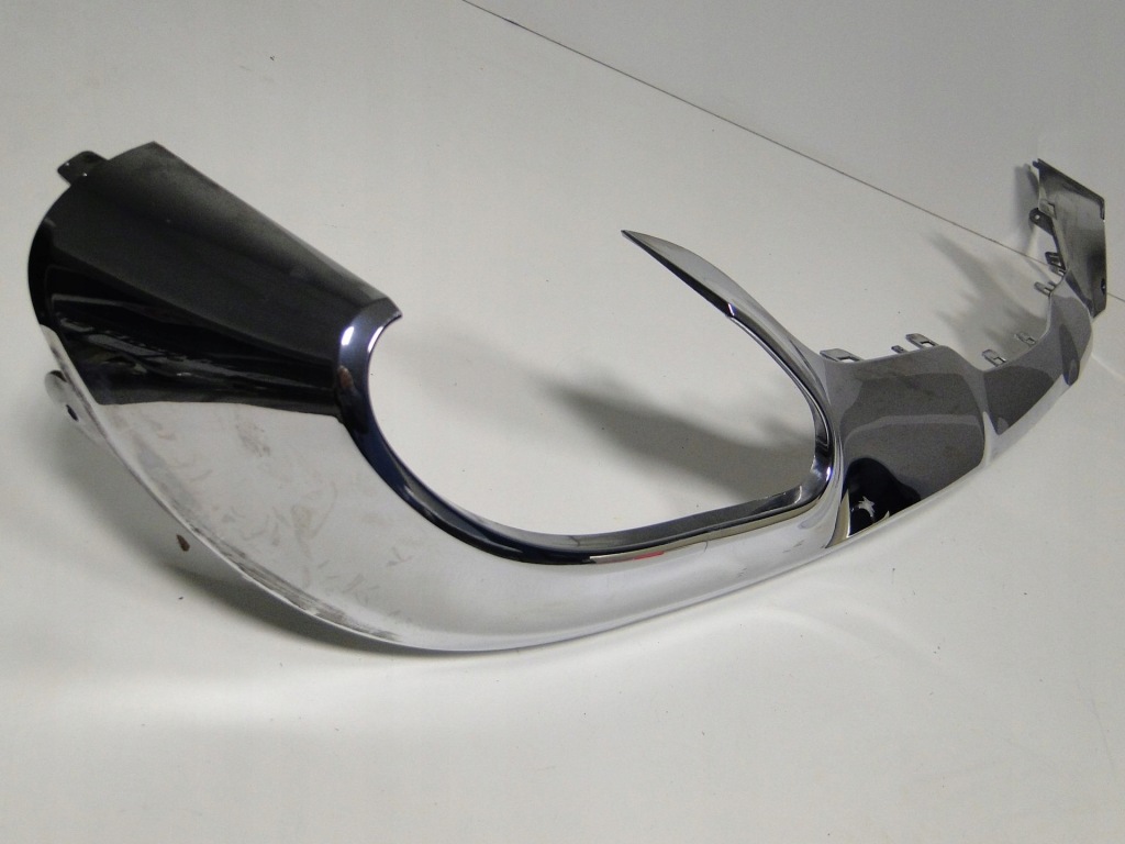 фото №9, Mercedes glc 253 диффузор задний накладка задняя хром