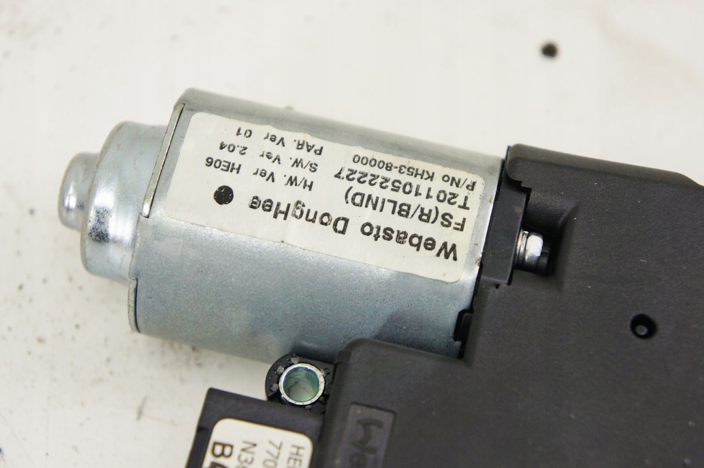 фото №5, Ky166 hyundai veloster i моторчик люк