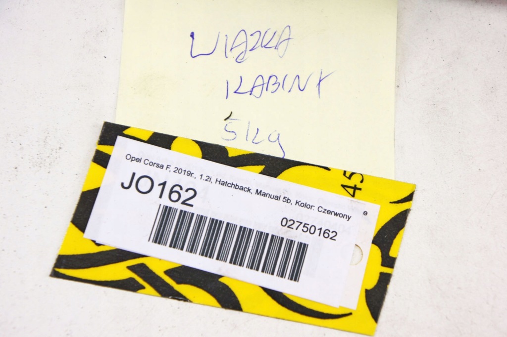 фото №7, Jo162 opel corsa f 1.2i джгут кабіни салону