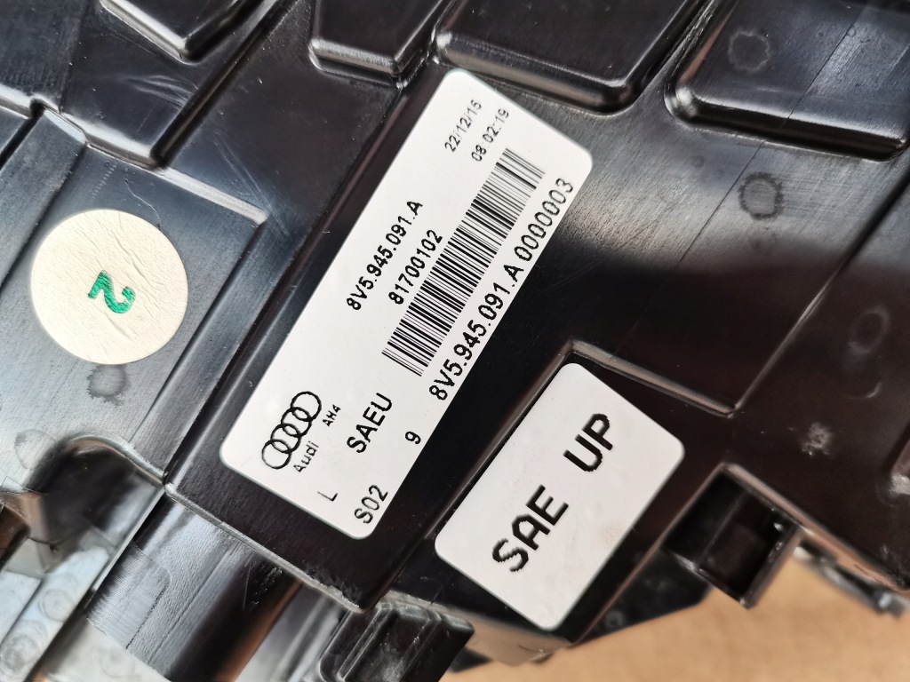 фото №10, Audi a3 8v5 s3 комплект лампа задняя sedan lift full led usa