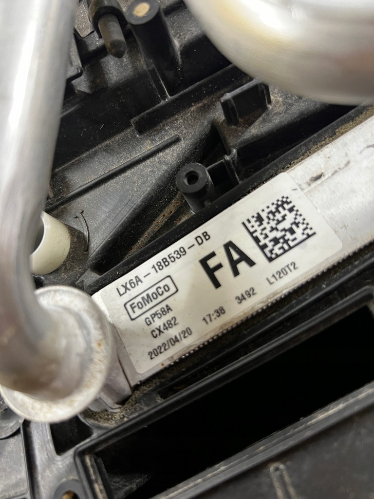 фото №10, Обігрівач випарник повітродувка кондиціонера ford escape mk4