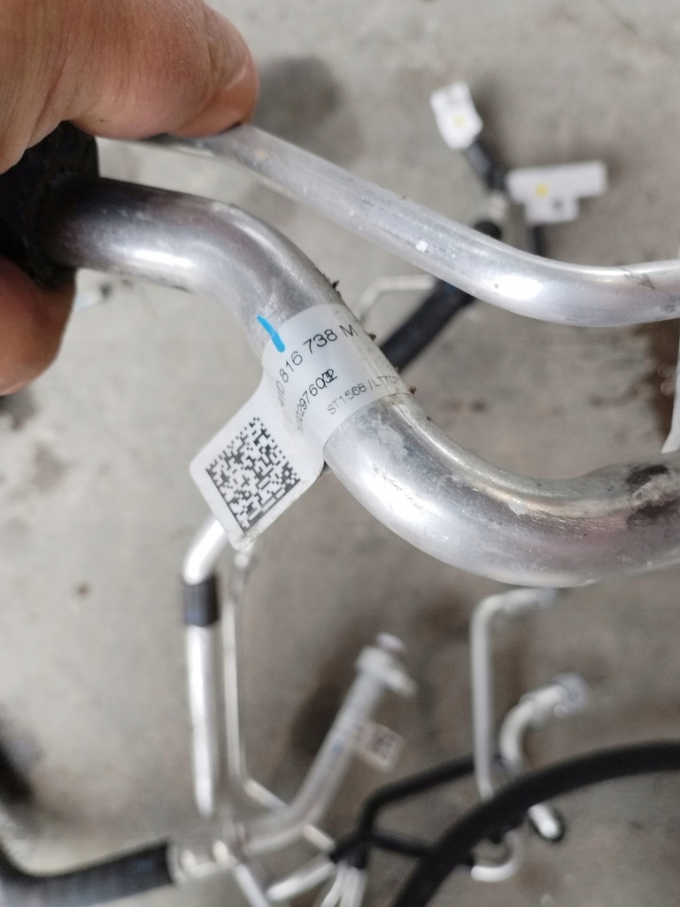 фото №6, Audi q7 4m шланг кондиціонера waz 3.0 tdi 18r комплект