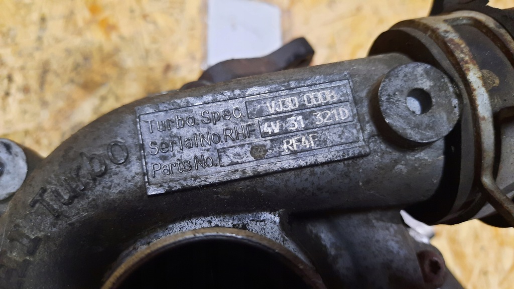 фото №5, Турбонагнітач mazda premacy 2.0d 03r rf4f