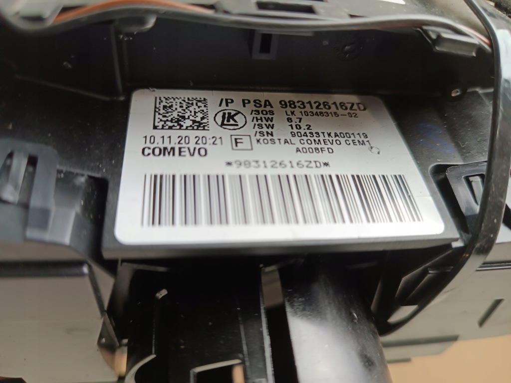 фото №4, Перемикач комбінований пелюстки перемикання partner iv berlingo iv proace 98312616zd