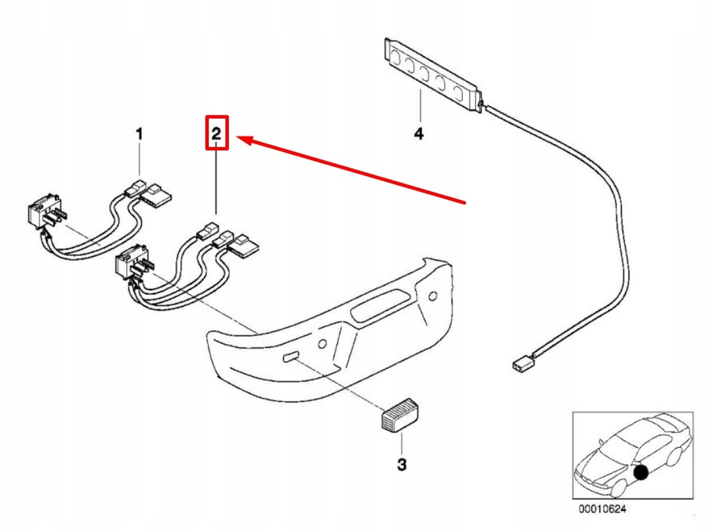 фото №7, Bmw z3 coupe e36 left power seat switch 61318413895 8413895