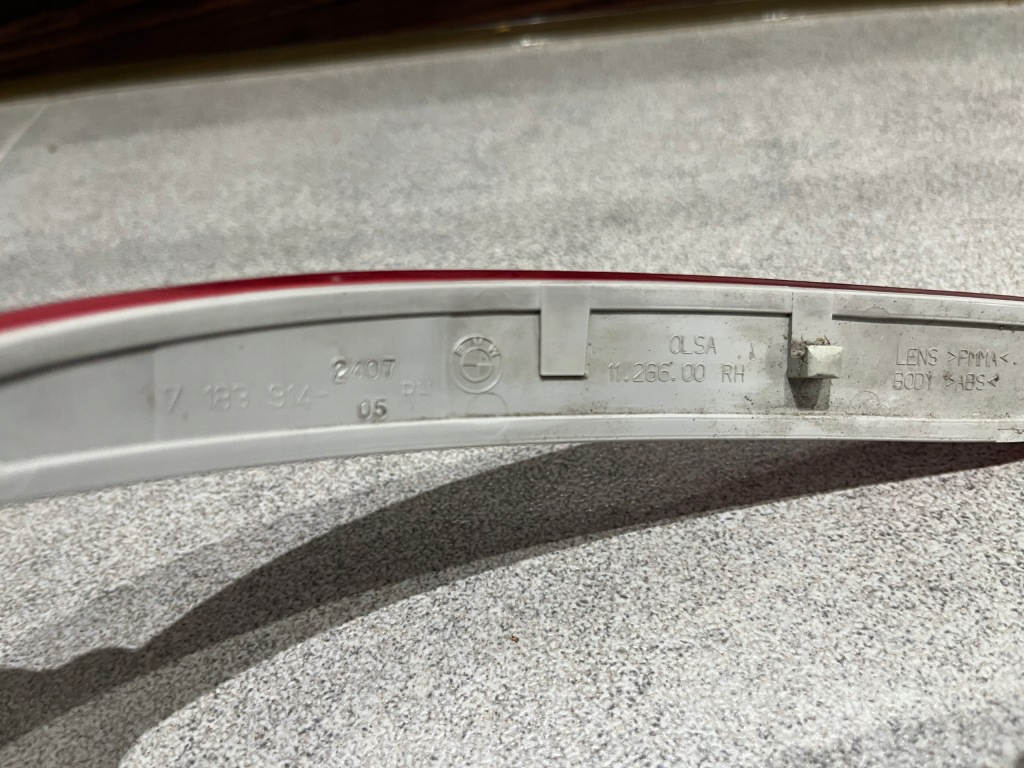 фото №7, Bmw e60 lci світло відбивач задня праве, ліва 7183913, 7183914