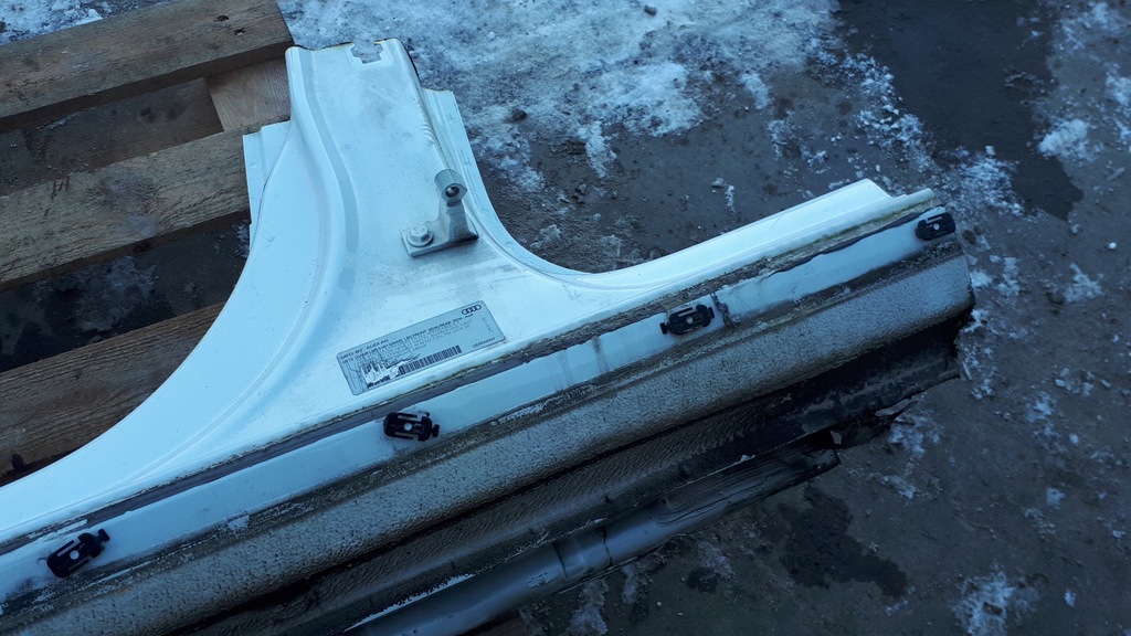 фото №10, S4 b8 lift порог обшивка порог левый перед ls9r