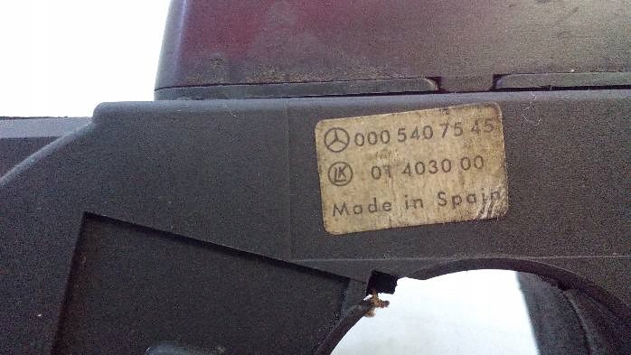 фото №7, Переключатель модуль mercedes vito 1997r 0005407545