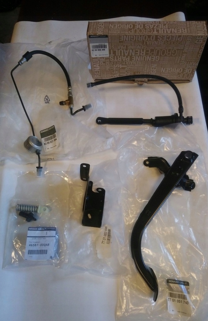 фото №3, Педаль сцепления renault trafic ii