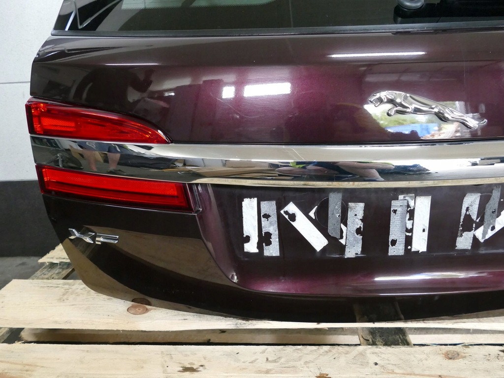 фото №8, Jaguar xf x250 kombi sportbrake крышка багажника багажника цвет chp