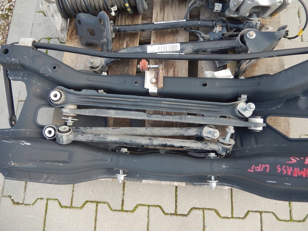 фото №3, Задняя oś балка подвеска комплект jeep compass ii lift 2021 1.5 tb