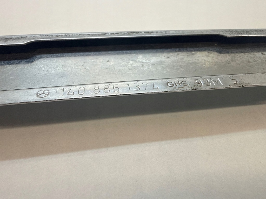 фото №13, Вживаний ліва oryg молдинг бампера передній mercedes-benz w140 1408851374