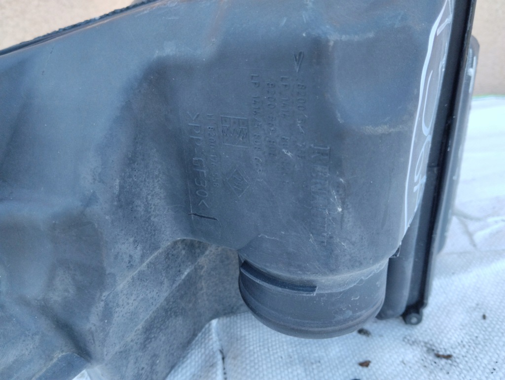 фото №6, Корпус фильтра воздуха renault scenic ii megane ii 2.0 b 1.5 d 8200369755