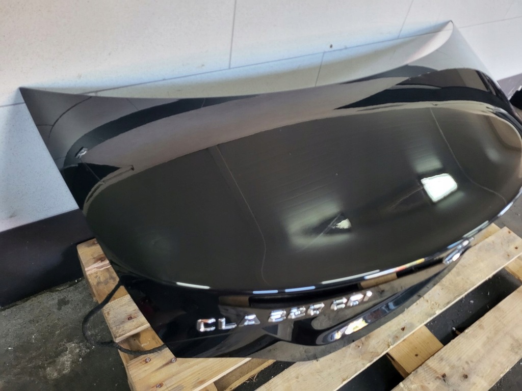 фото №10, Mercedes cla c117 w117 coupe крышка багажника багажника 191 space black