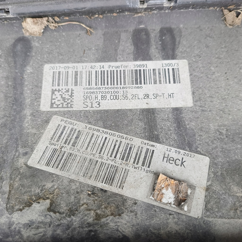 фото №12, Audi s5 a5 3.0 sportback 18- бампер задній usa радари distronic