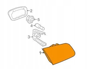 фото №11, Bmw 3 e92 задняя крышка багажника левая задняя свет 63217162299 7162299 oem