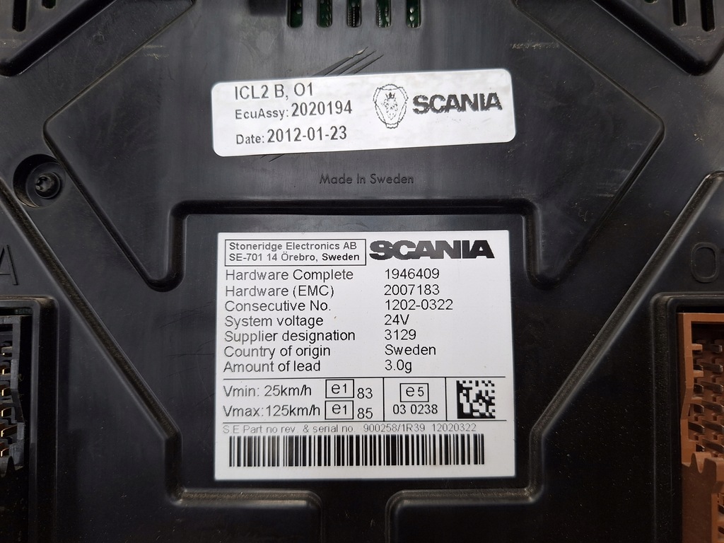 фото №6, Приборы счетчик scania g r 2020194