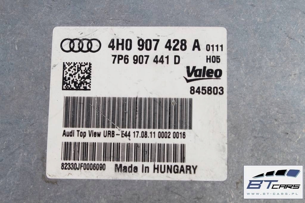 Audi a8 набір камери дзеркало модуль блок керування камера 4h0907428a 360 з дзеркало Ціна
