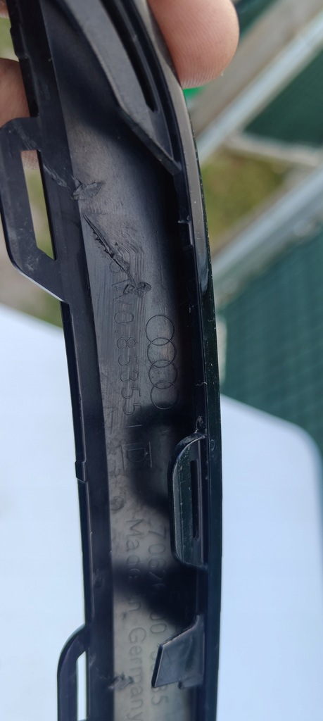 фото №11, Audi a4 b9 8w0 молдинг бампера задня задня 8w0853551d