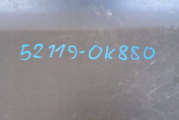 фото №13, Toyota hilux viii 15- бампер передний перед