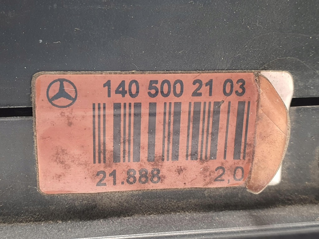 Радіатор води mercedes w140 3.2 1405002103 Зі Шроту