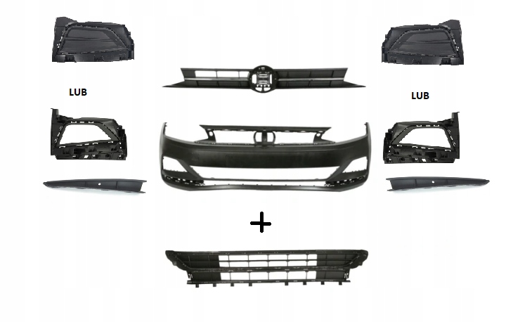 фото №1, Бампер передній перед vw polo 2017- новий model