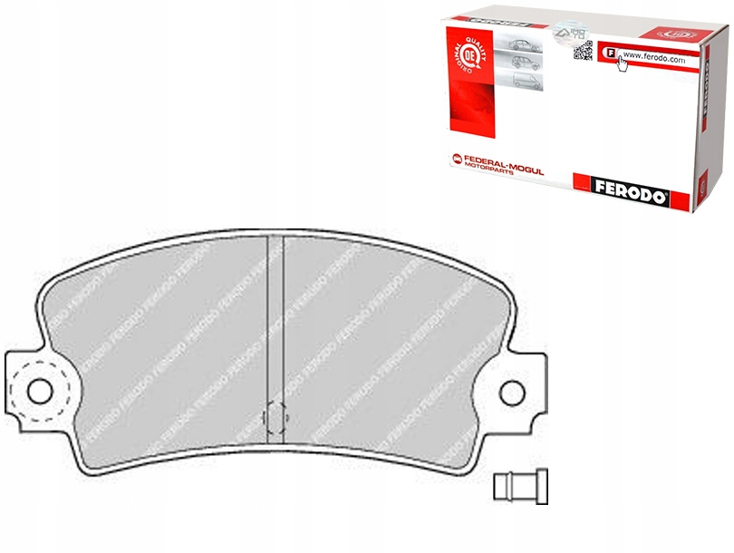 фото №1, Ferodo fdb114 набір гальмівних колодок гальмівних, гальма дискові