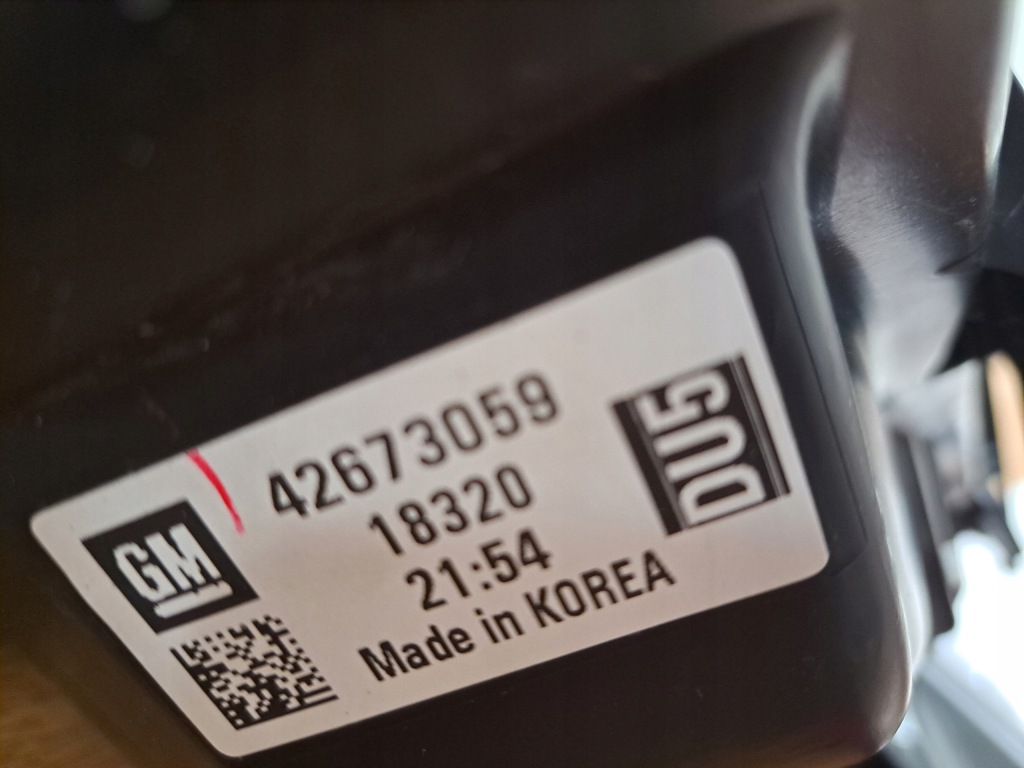 Opel mokka x 16+ фара правий звичайна led 42673059 Ціна