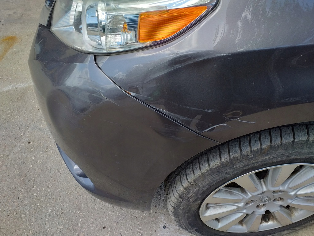 фото №5, Toyota sienna kompletny перед бампер капот pas передній радіатор крила