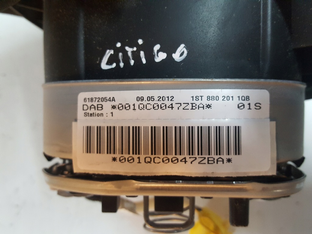 фото №5, Skoda citigo 10-16r подушка подушка безопасности водителя 1st880201