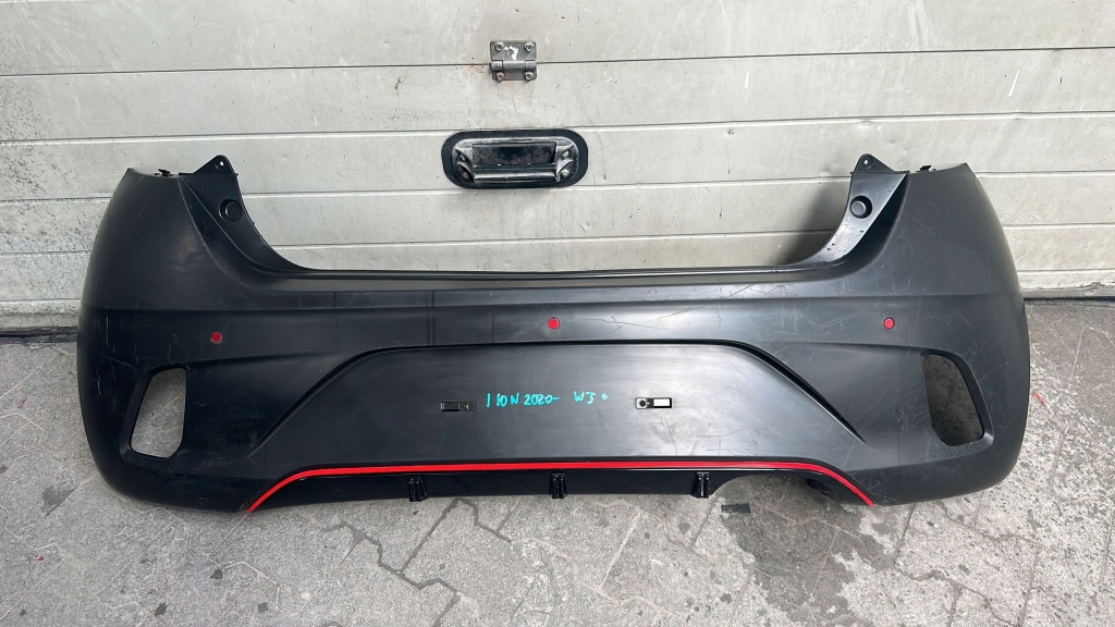 фото №1, Hyundai i10 2021- n line бампер задня pdc
