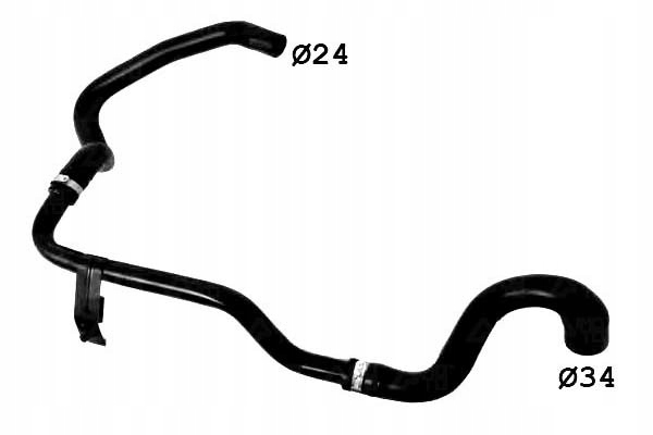 Sasic шланг радиатора citroen peugeot nemo bippe Цена