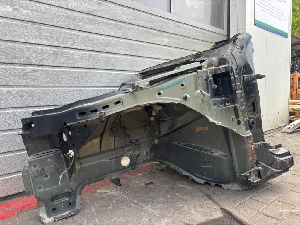 фото №3, Volvo xc60 ii чверть ліва перед блок двигуна 2019r. czarna