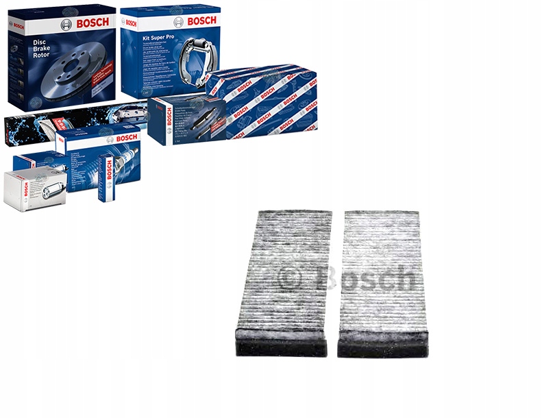 фото №1, Фильтр кабины audi a6 r8 04- с активированным углем bosc