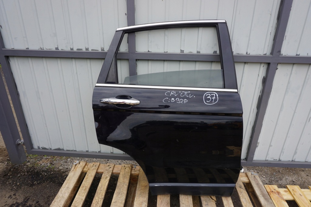 фото №1, Honda cr-v iii двері задні праве b92p скло 2008-2012rok чорні